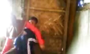 معشوقه ها یک برده را مجبور کردند که روی پشت بام تصاویر از سکسی زانو بزند